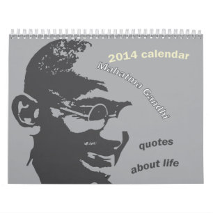 Agenda van Gandhi 2014 Kalender