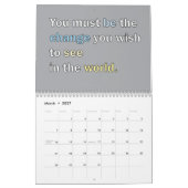 Agenda van Gandhi 2014 Kalender (Mar 2027)