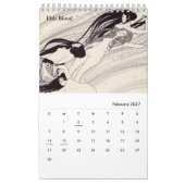 Agenda van Gustav Klimt Kalender (Feb 2027)