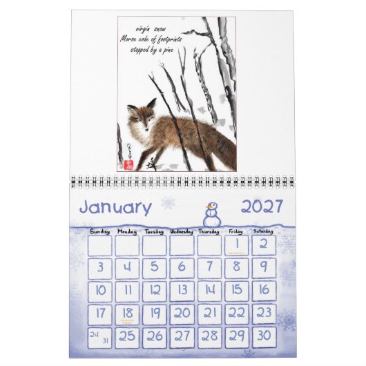 Agenda van Haiga 2011 Kalender (Jan 2027)