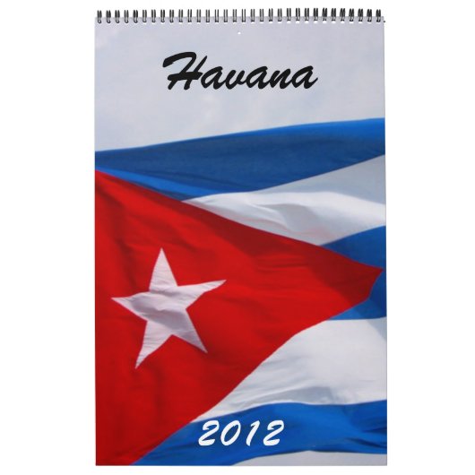 agenda van havana 2012 kalender (Hoes)