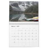 Agenda van het nationale park van Banff Kalender (Feb 2027)