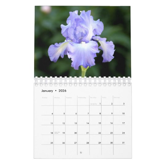 Agenda van Irises 2016 Kalender (Jan 2026)