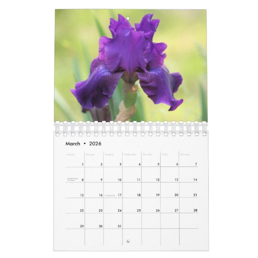 Agenda van Irises 2016 Kalender (Mar 2026)
