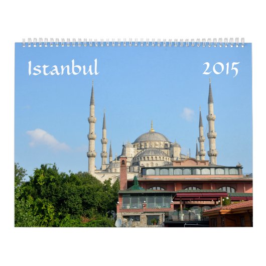 Agenda van Istanbul 2015 Kalender (Hoes)