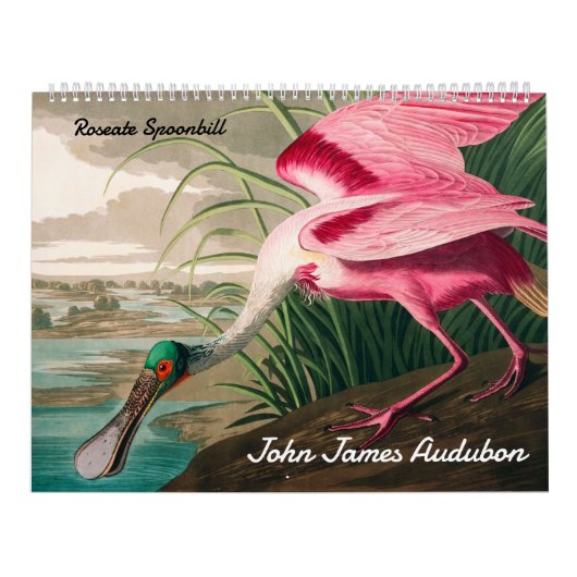 Agenda van John James Audubon Kalender (Hoes)