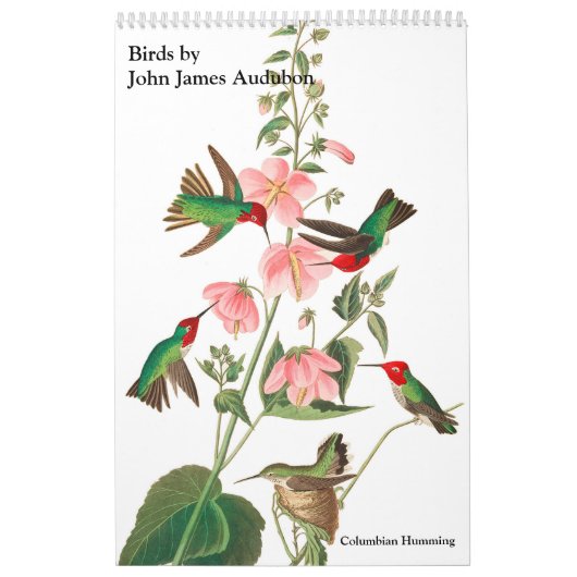 Agenda van John James Audubon Kalender (Hoes)