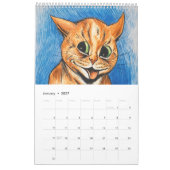 Agenda van Louis Wain Kalender (Jan 2027)