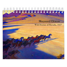 Agenda van Maynard Dixon Kalender