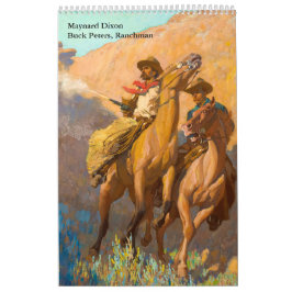 Agenda van Maynard Dixon Kalender