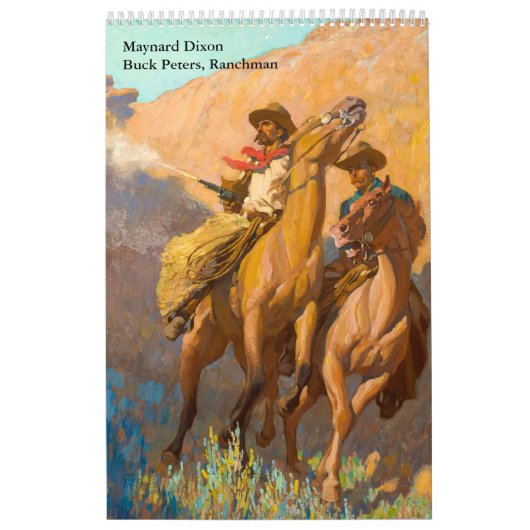 Agenda van Maynard Dixon Kalender (Hoes)