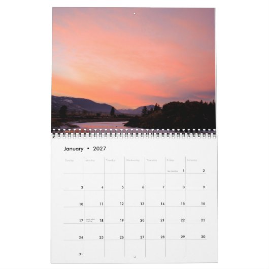 Agenda van Montana 2014 Kalender (Jan 2027)