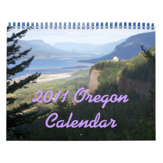 Agenda van Oregon 2011 Kalender