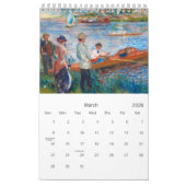 Agenda van Pierre-Auguste Renoir. Kalender (Mar 2026)