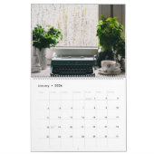 Agenda van schrijver kalender (Jan 2026)