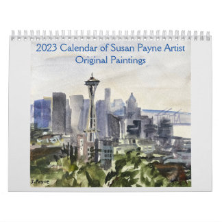 Agenda van Susan Payne Pacific Northwest Art Kalender