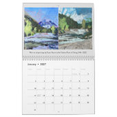 Agenda van Susan Payne Pacific Northwest Art Kalender (Jan 2027)