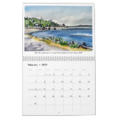 Agenda van Susan Payne Pacific Northwest Art Kalender (Feb 2027)