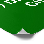 Agenda van vandaag: Chaos Poster (Hoek)