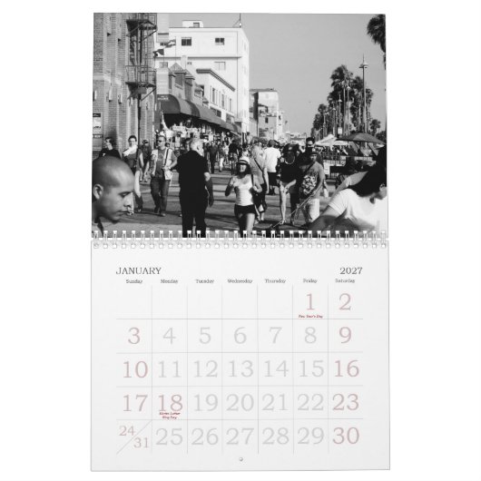 Agenda van Venetië 2010 Kalender (Jan 2027)