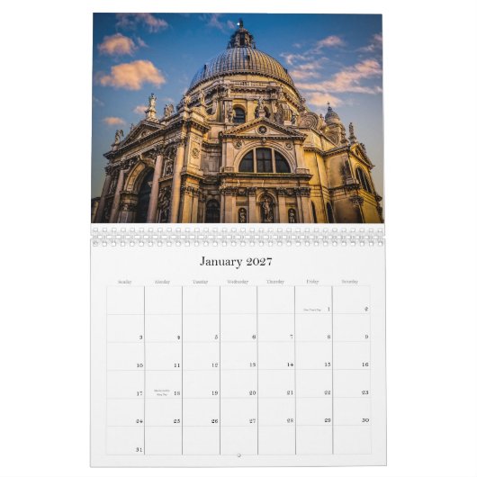 Agenda van Venetië 2014 Kalender (Jan 2027)