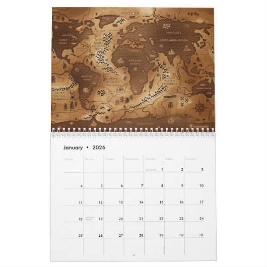 Agenda van Vladstudio 2008 Kalender (Jan 2026)