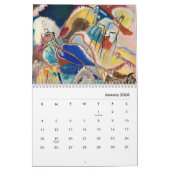 Agenda van Wassily Kandinsky Kalender (Jan 2026)