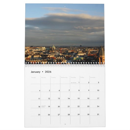 Agenda van Wenen 2014 Kalender (Jan 2026)