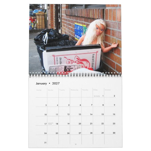 Agenda: Verlaten speelgoed Kalender (Jan 2027)