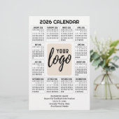 Agenda Verticaal Logo - Zakelijk Contact - Wit Briefpapier (Staand voorkant)