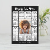 Agenda - Verticale foto in het midden Feestdagenkaart (Staand voorkant)