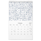 Agenda voor alfabeten kalender (Feb 2027)
