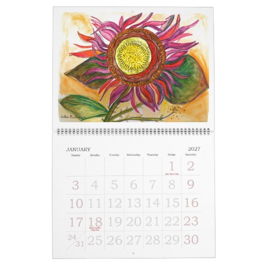 Agenda voor artistieke drijvers kalender (Jan 2027)