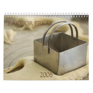 Agenda voor bake of Break 2008 Kalender