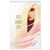 Agenda voor beste wensen 2012 kalender (Hoes)