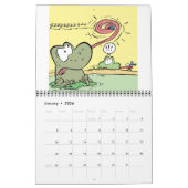 Agenda voor Cartoon Moerastekens Kalender (Jan 2026)