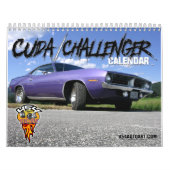 Agenda voor Cuda/Challenger Kalender (Hoes)