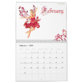 Agenda voor de dansende feeën van Liana Kalender (Feb 2027)