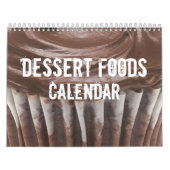 Agenda voor dessert Foods Kalender (Hoes)
