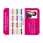 Agenda voor en Professional 2019, met foto's Magneet (Horizontaal)