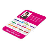 Agenda voor en Professional 2019, met foto's Magneet (Linkerzijde)