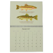 Agenda voor forel portretten kalender (Jan 2027)