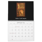 Agenda voor Freemasonry Trestle Board Kalender (Feb 2027)