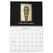 Agenda voor Freemasonry Trestle Board Kalender (Mar 2027)