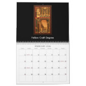 Agenda voor Freemasonry Trestle Board Kalender (Feb 2026)