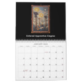 Agenda voor Freemasonry Trestle Board Kalender (Jan 2026)