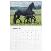 Agenda voor Friesian Horse Psalm 23 Kalender (Feb 2027)
