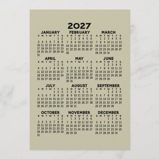 Agenda voor het hele jaar - MCM-patroon op achterk Programmakaart (Voorkant)