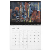 Agenda voor industriële texturen kalender (Mar 2027)