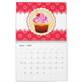Agenda voor koeken en cupcakes kalender (Mar 2027)